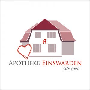 Logo der Apotheke Einswarden mit dem Zusatz "seit 1920".