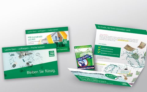 Selfmailer von PSD Bank.